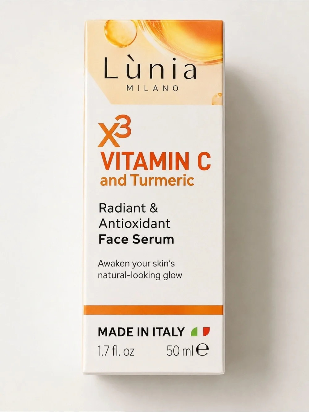 X3 Vitamin C and Turmeric Radiant Face Serum - Gold